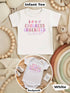 Coolness Inherited Baby Shirt – Personalized Infant Tee with Name & Birthdate – Cute Gift for Newborn, Baby Shower or First Outfit